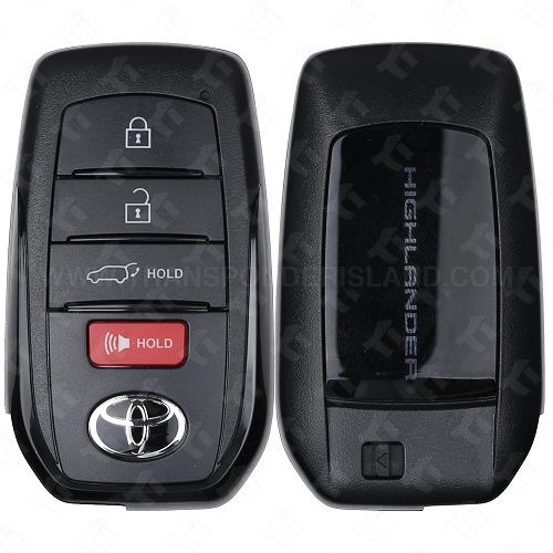 2024 Toyota Highlander Smart Key 4B Hatch - HYQ14FBX | Transponder ...